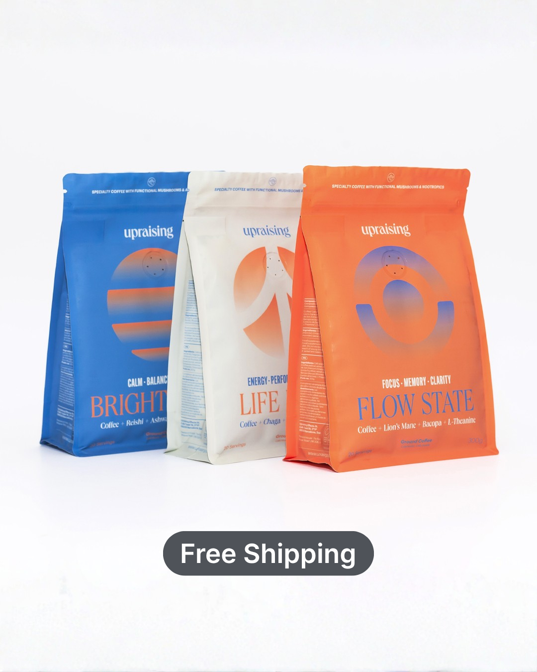 3 Coffees Pack – Upraising