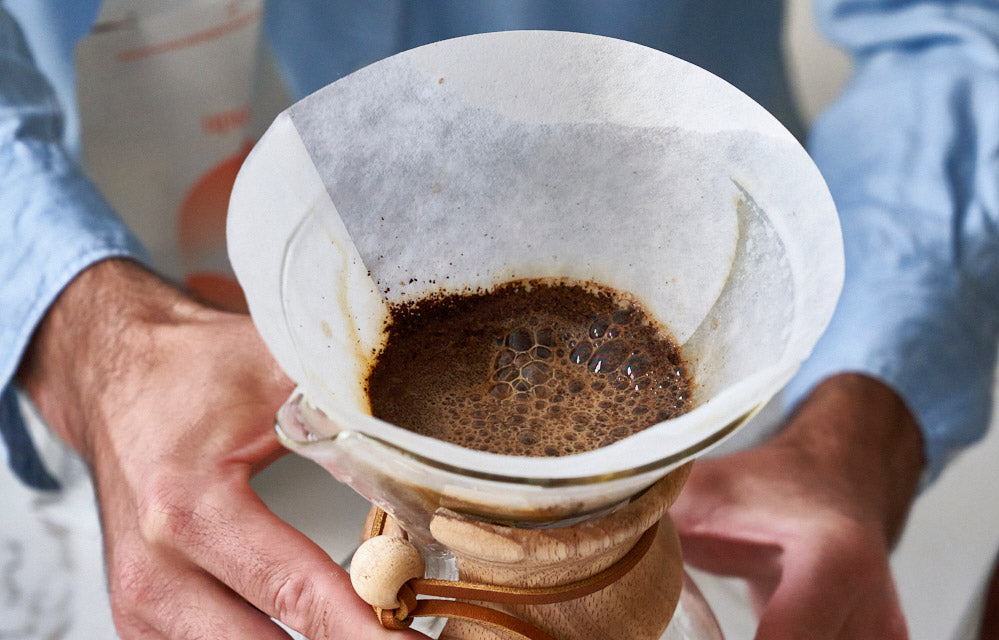 Chemex: a stylish yet simple pour-over method
