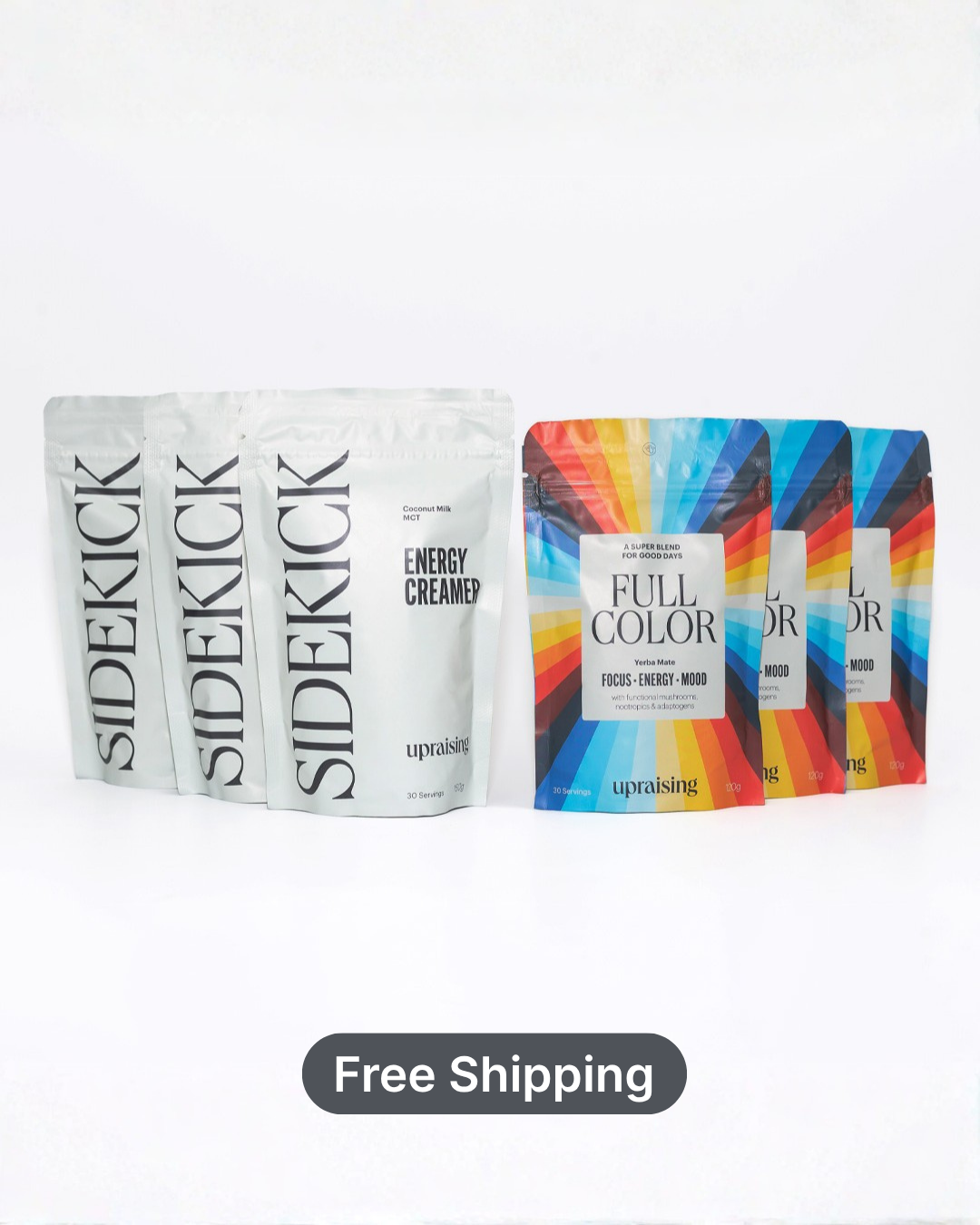 3 Full Colors & 3 Sidekicks Pack