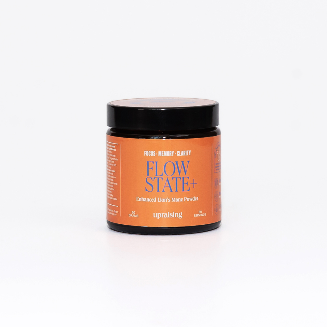 Lion's Mane Mushroom Enhanced Powder - Flow State+ | Upraising