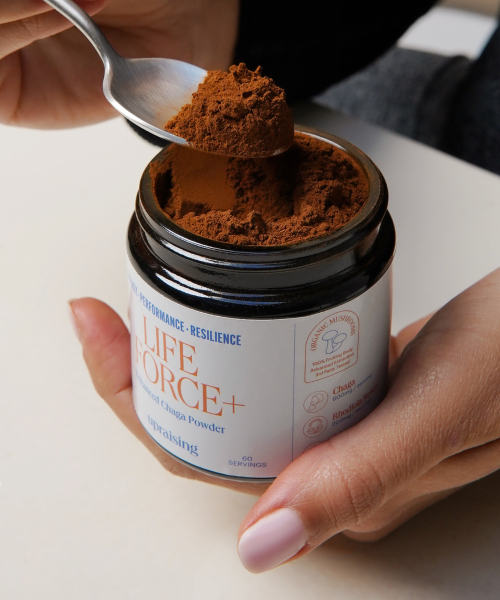 Lion's Mane Mushroom Enhanced Powder - Flow State+ | Upraising