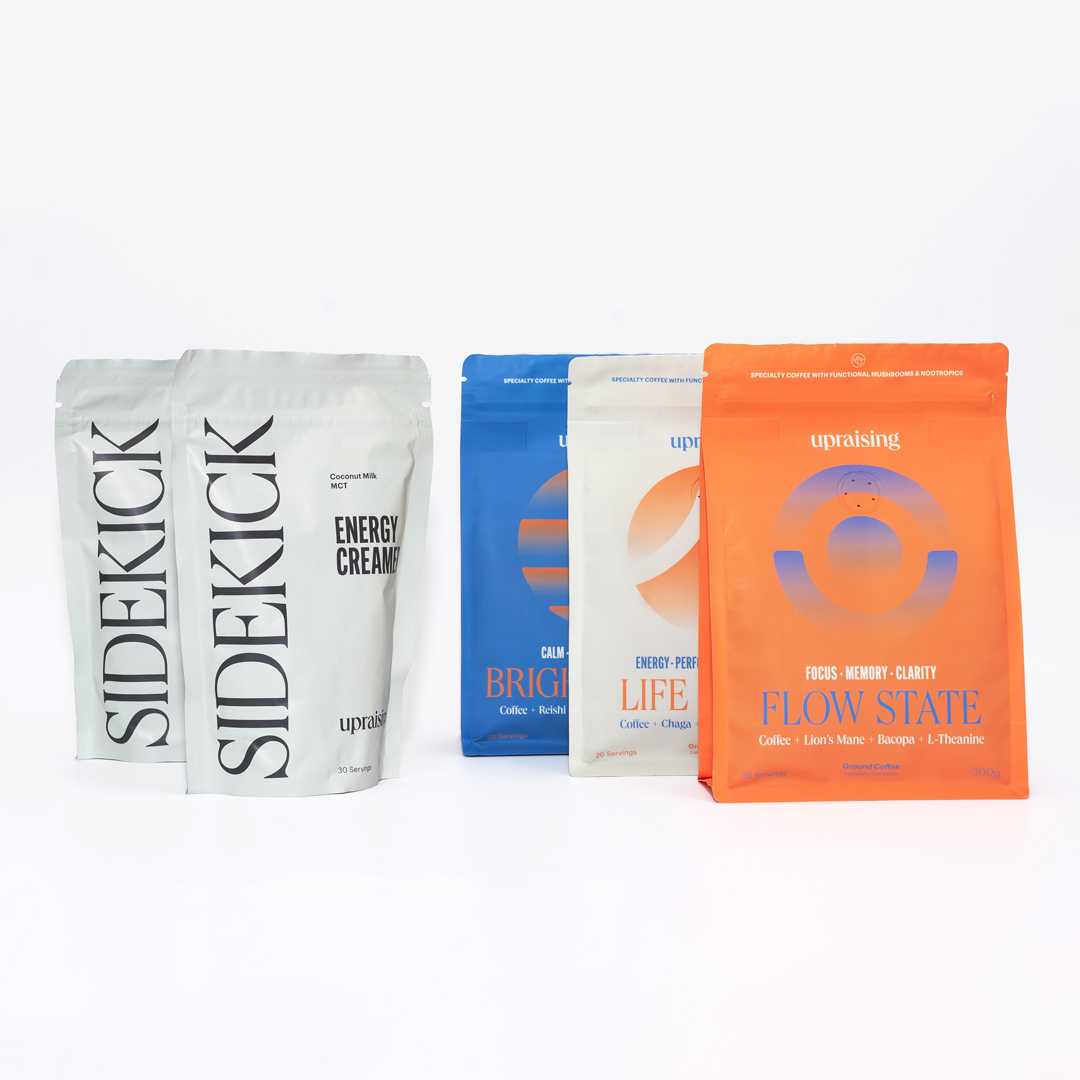 Pack 3 Cafés & 2 Sidekicks